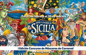 CGIE celebra la cultura siciliana con concurso de máscaras de Carnaval inspirado en sus mitos y leyendas