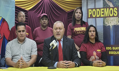 Podemos avala reforma de la Ley de Hidrocarburos y rinde respaldo rotundo a Delcy Rodríguez