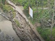 Colapsa las vertientes del caño Bubuquí en Jacinto Plaza