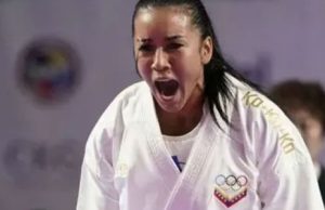 Yorgelis Salazar gana oro en la Premier League de Karate en China