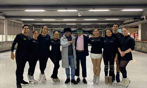 “El Rey del Pop sobre hielo” llega a lo más alto del Warairarepano