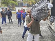 Miguel Reyes entregó insumos al centro de acopio regional