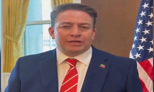 Alcalde Gustavo Duque llega a la Casa Blanca para reafirmar su apoyo al plan de tres fases de EE.UU