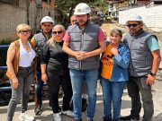 Con un 85% de ejecución avanza construcción de muro ciclópeo en Los Pinos