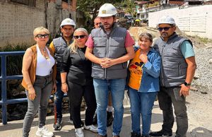 Con un 85% de ejecución avanza construcción de muro ciclópeo en Los Pinos